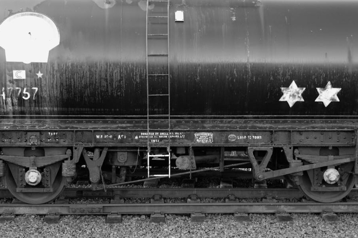 modern freight train