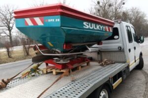 car transporter, tow truck