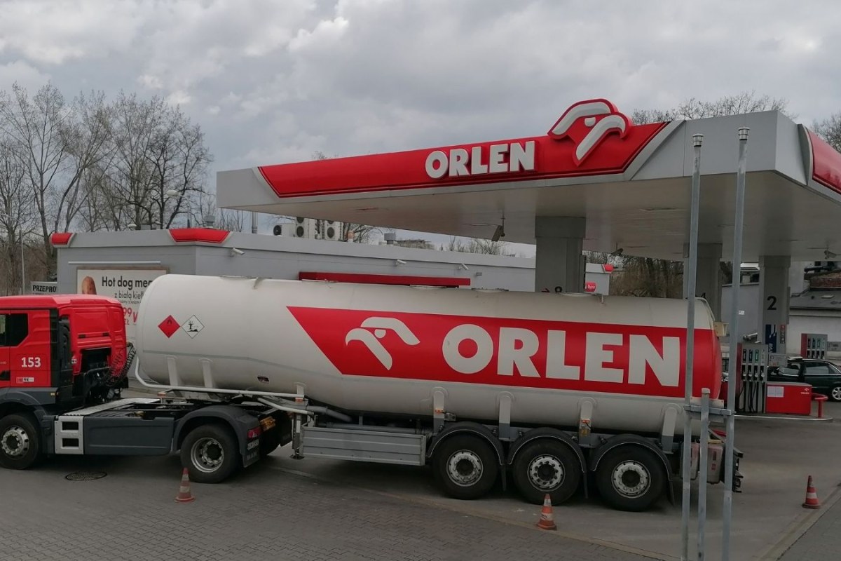 fuel station truck