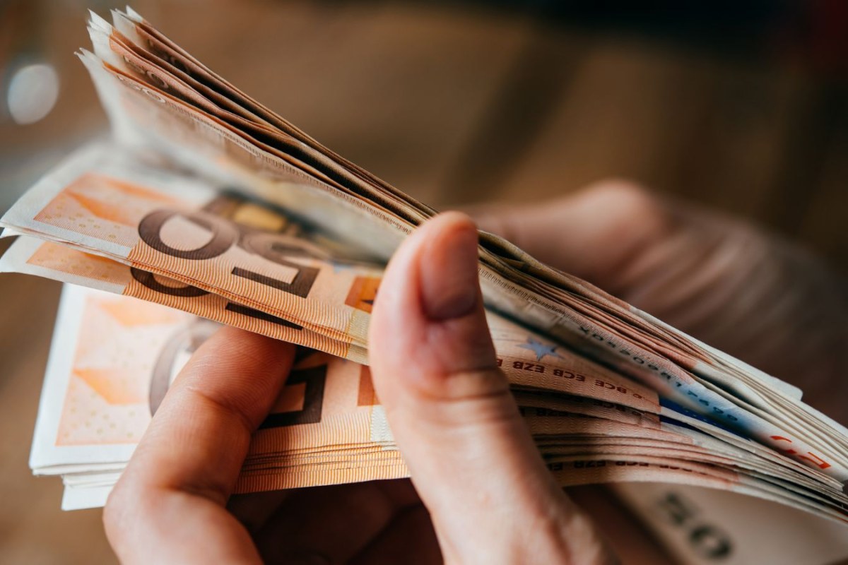 shocked woman document