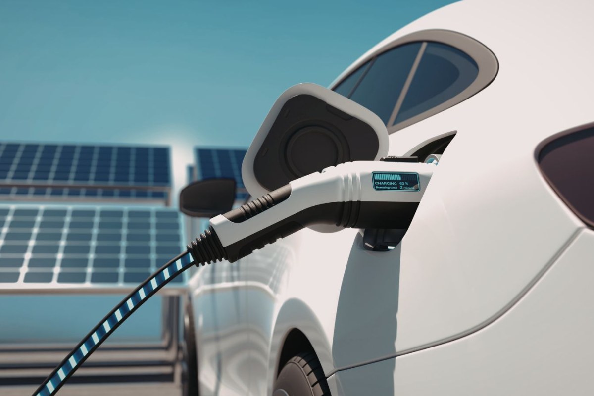 electric truck charging station