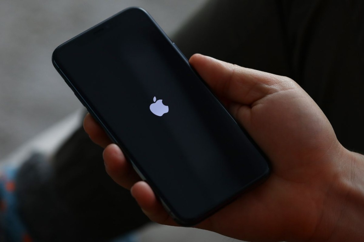 iPhone update screen