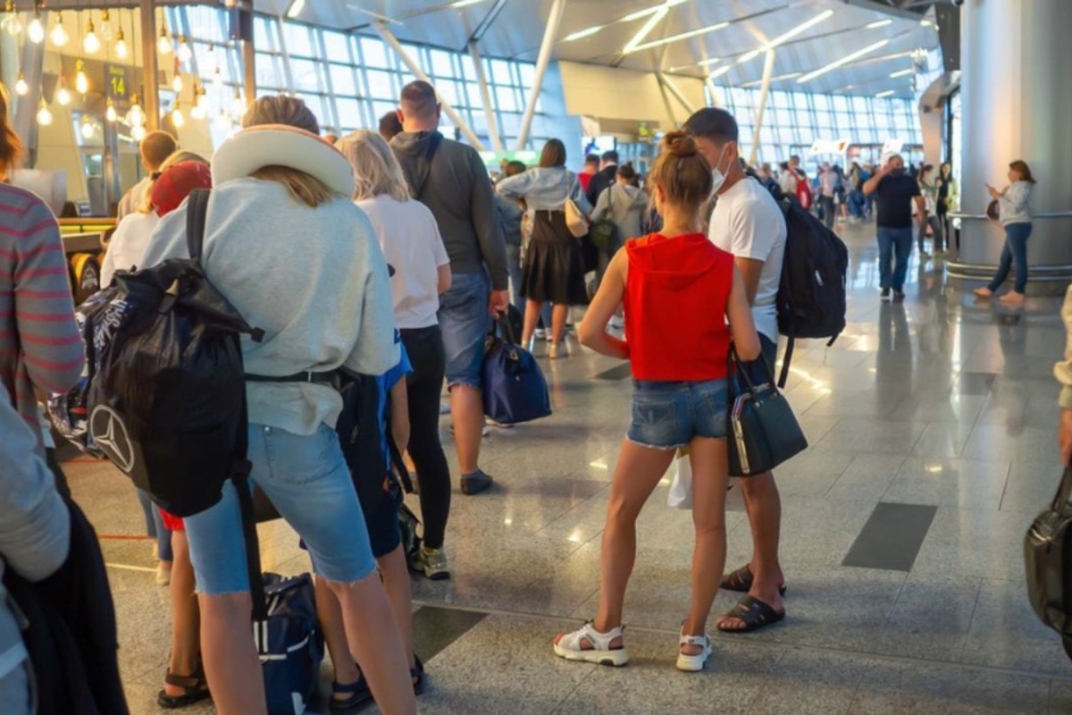 airport security checkpoint