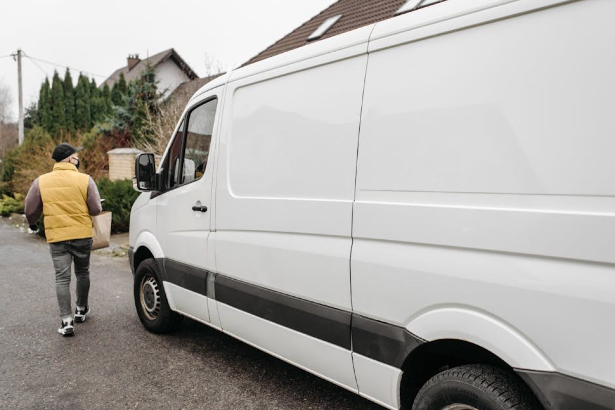 electric delivery van