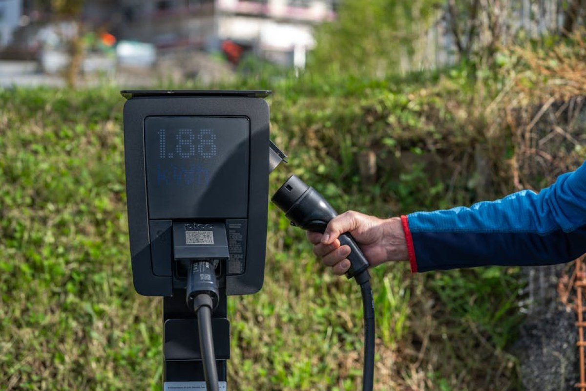 electric truck charging