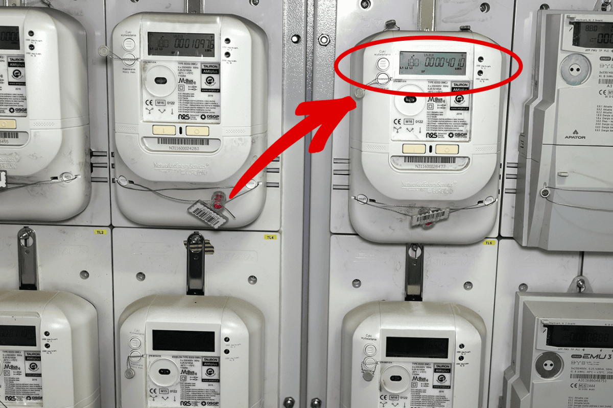 electricity meter warehouse