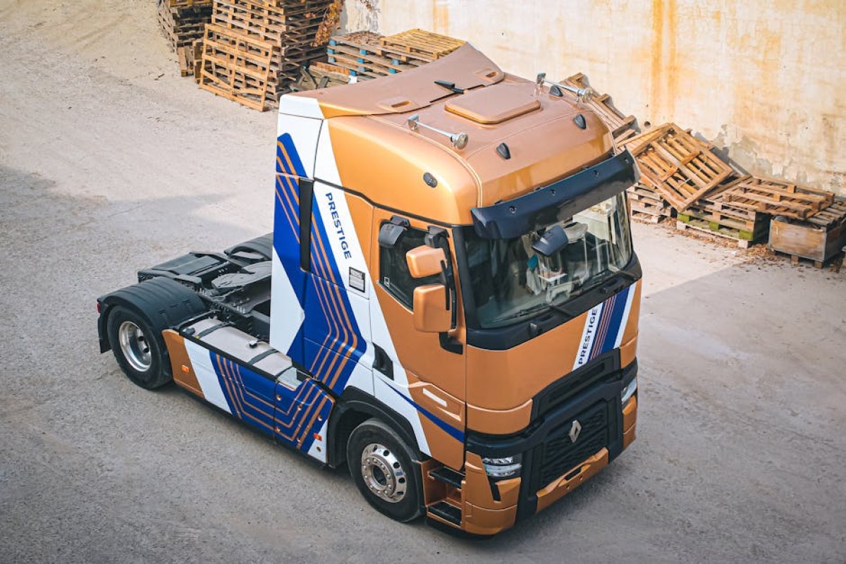 truck logistics rebranding