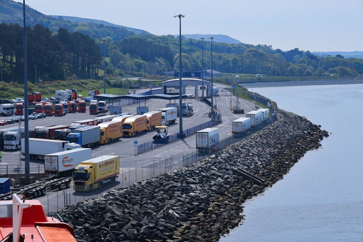 truck terminal exterior