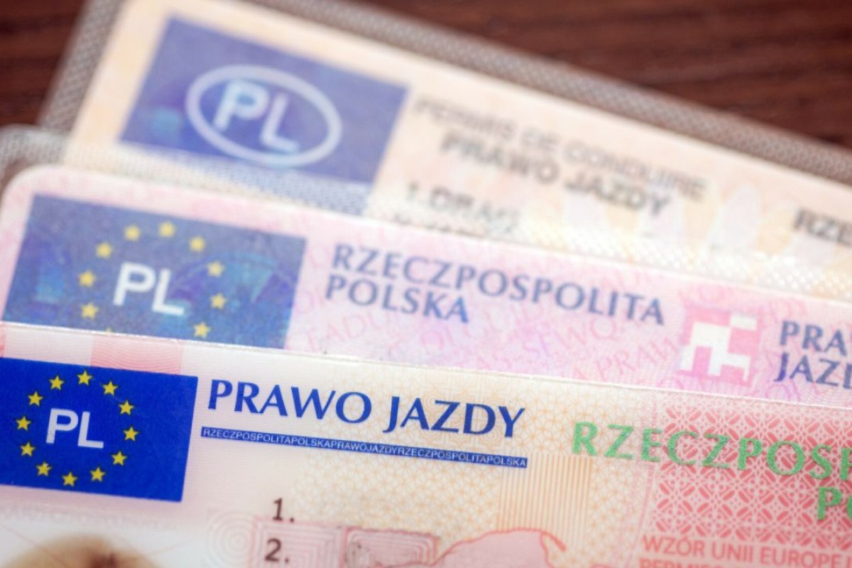 driving license document