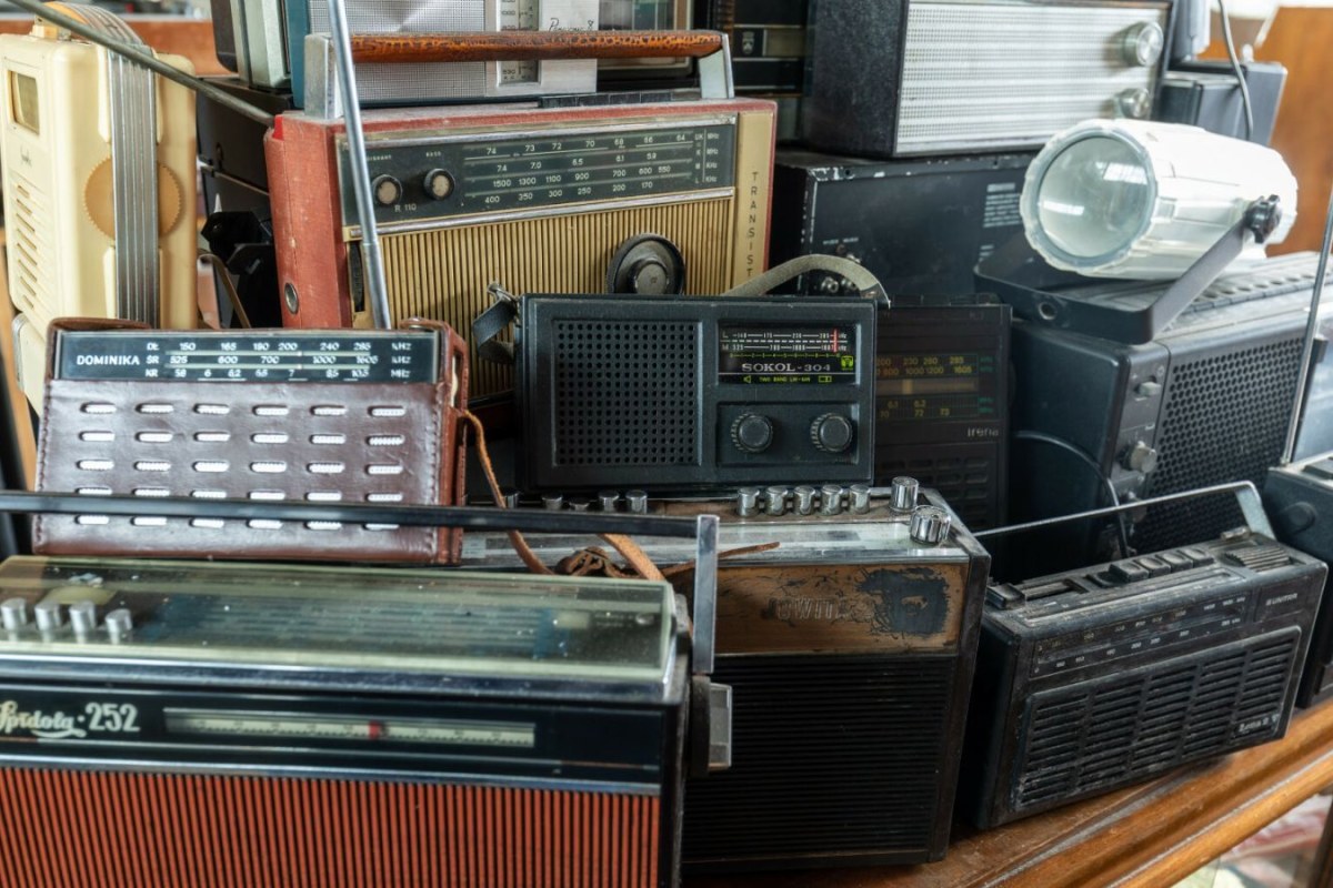 vintage electronics collection