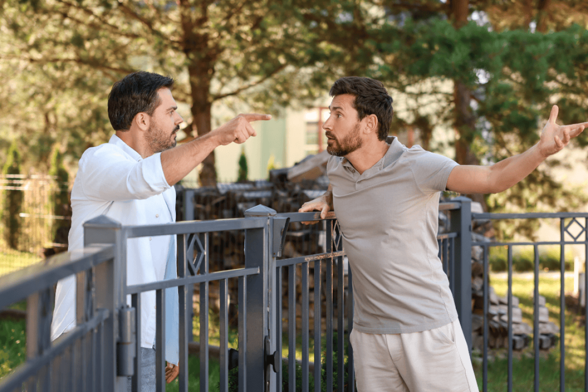 property fence dispute