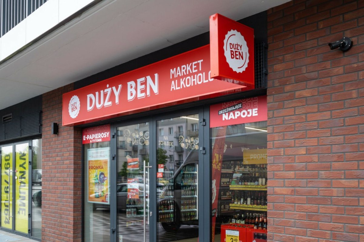 delivery truck supermarket