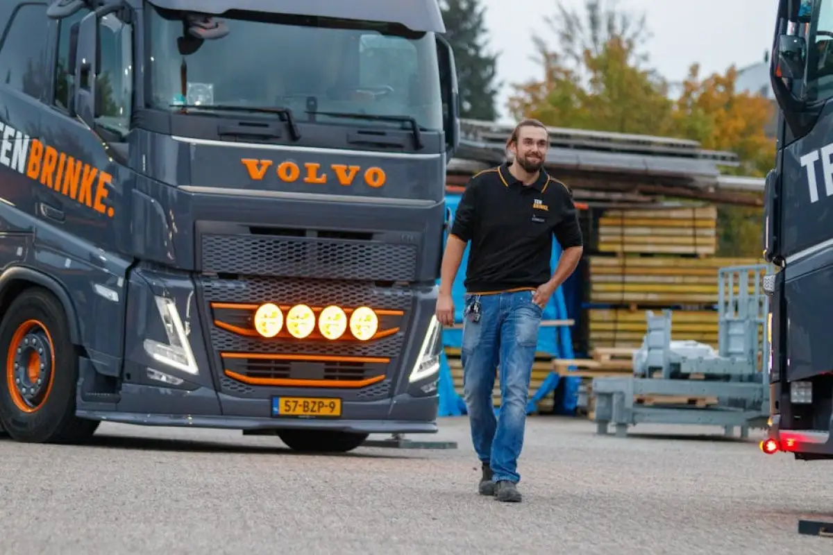 electric Volvo truck