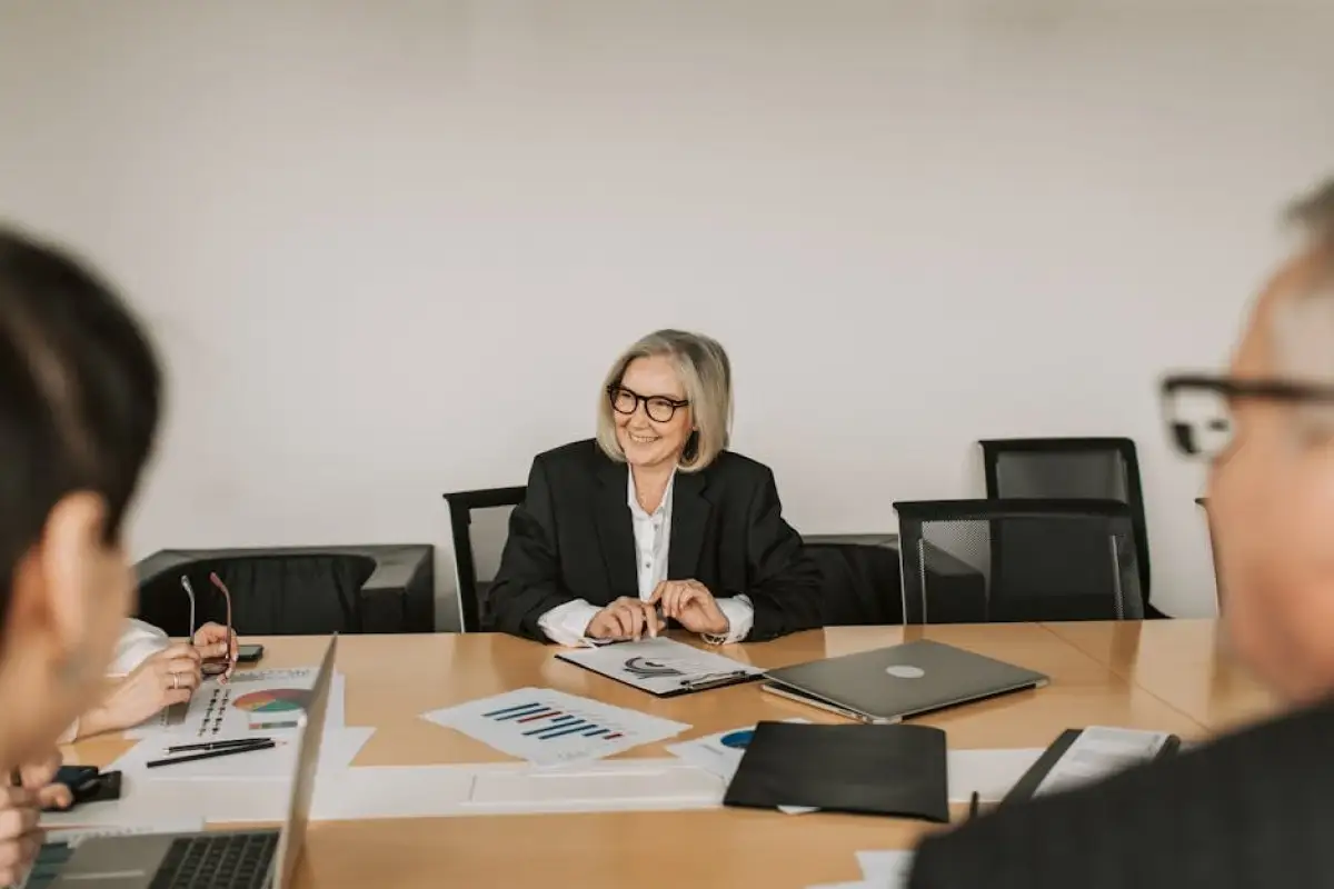 business meeting boardroom