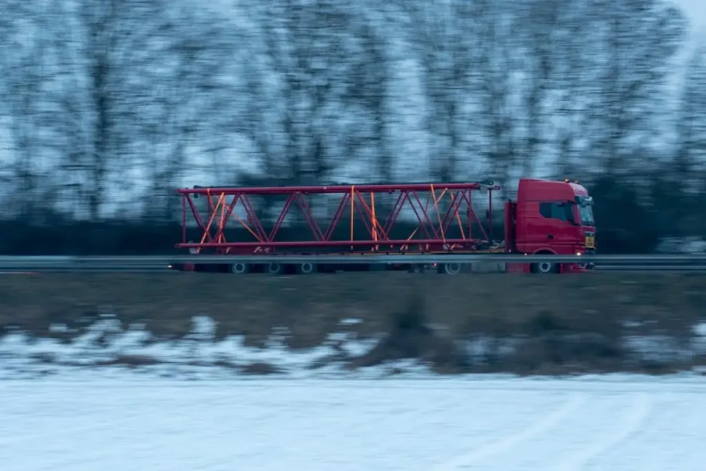 steel coil truck