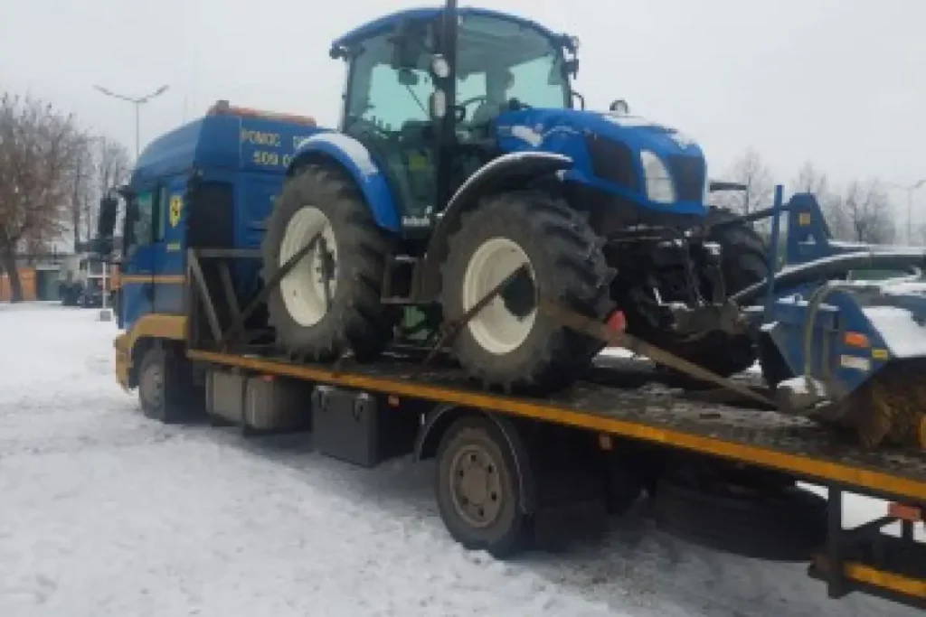 tow truck heavy machinery