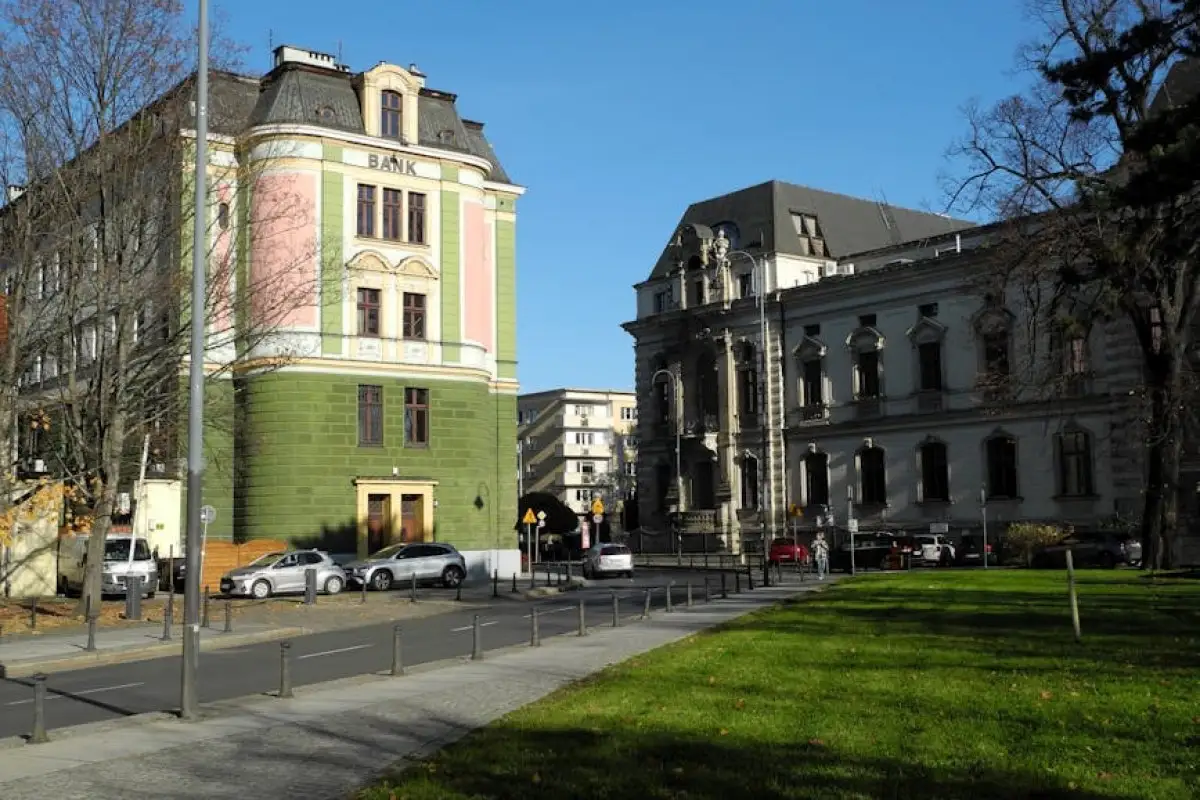bank building Santander Poland