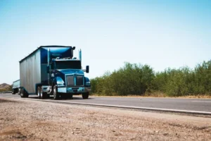 truck trailer highway