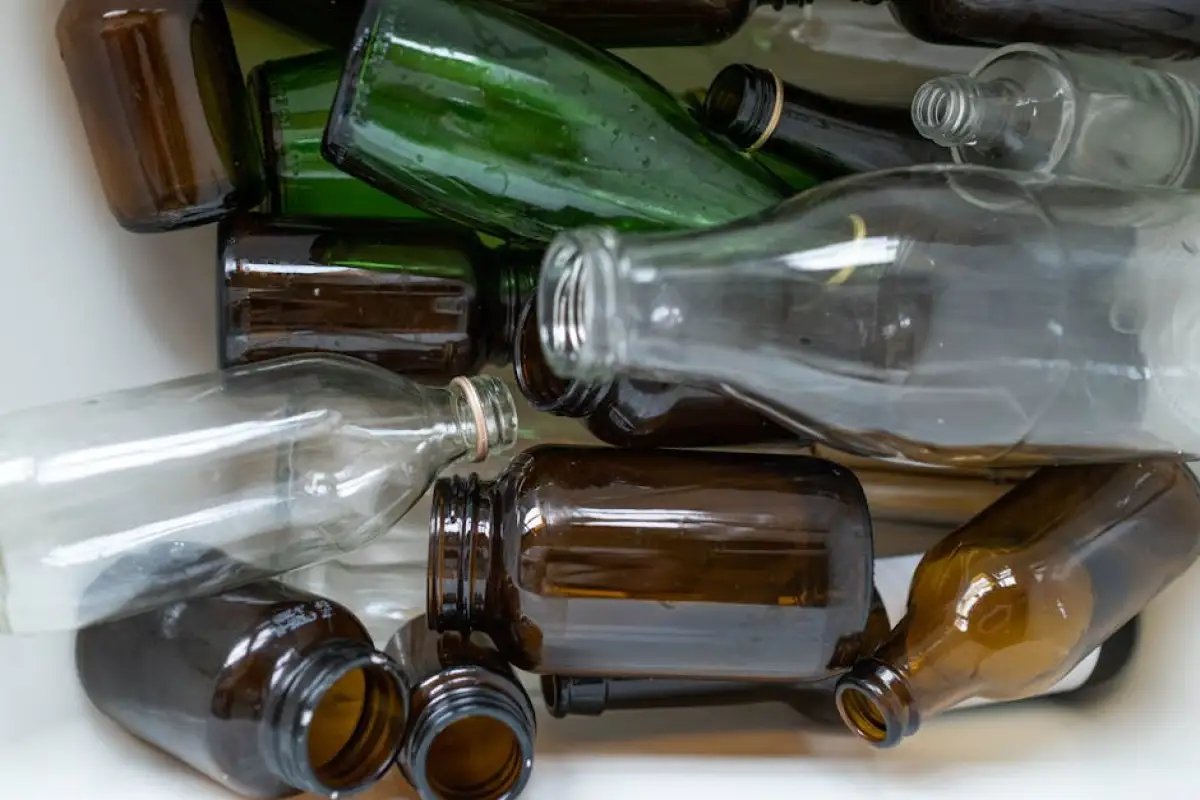 glass bottles recycling