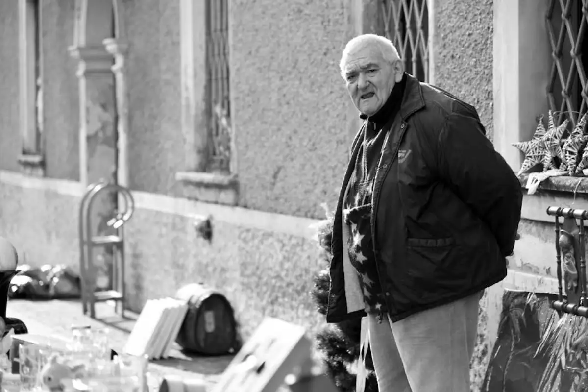 elderly man ZUS
