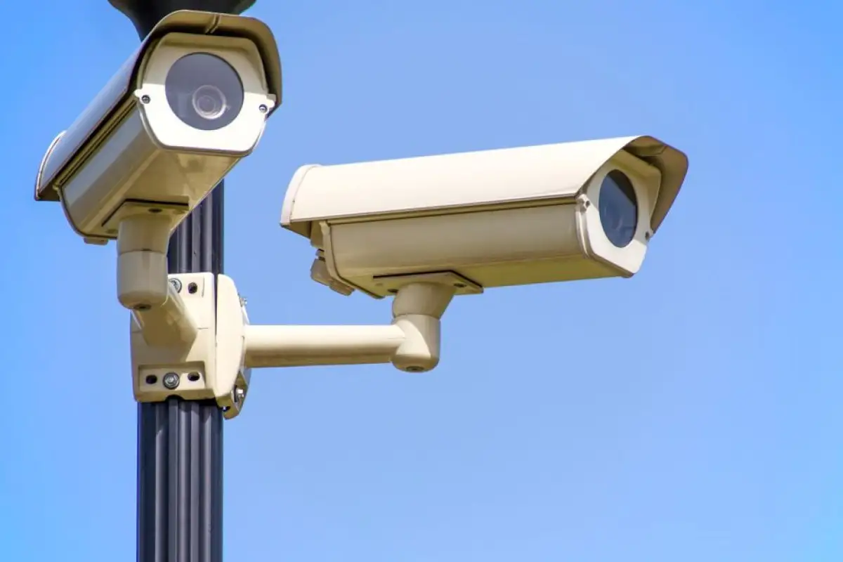 surveillance camera house