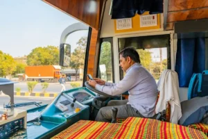 bus driver truck