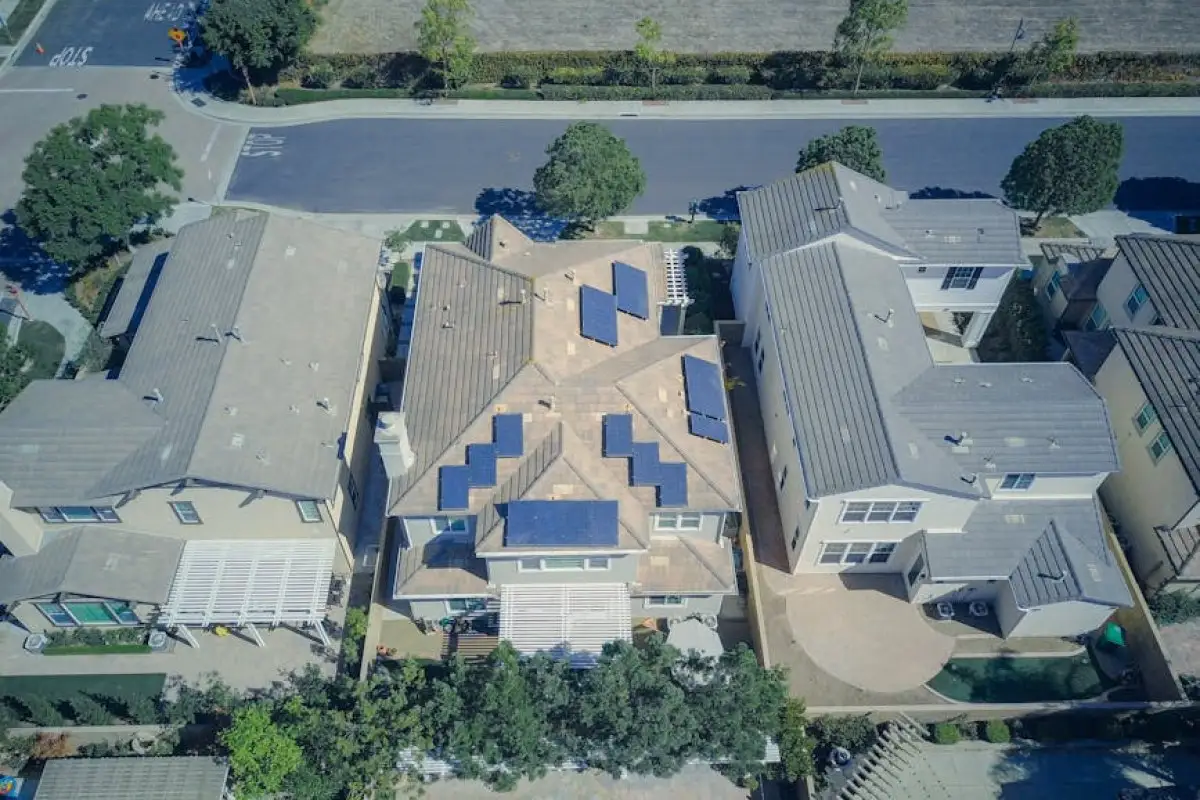 solar panels house