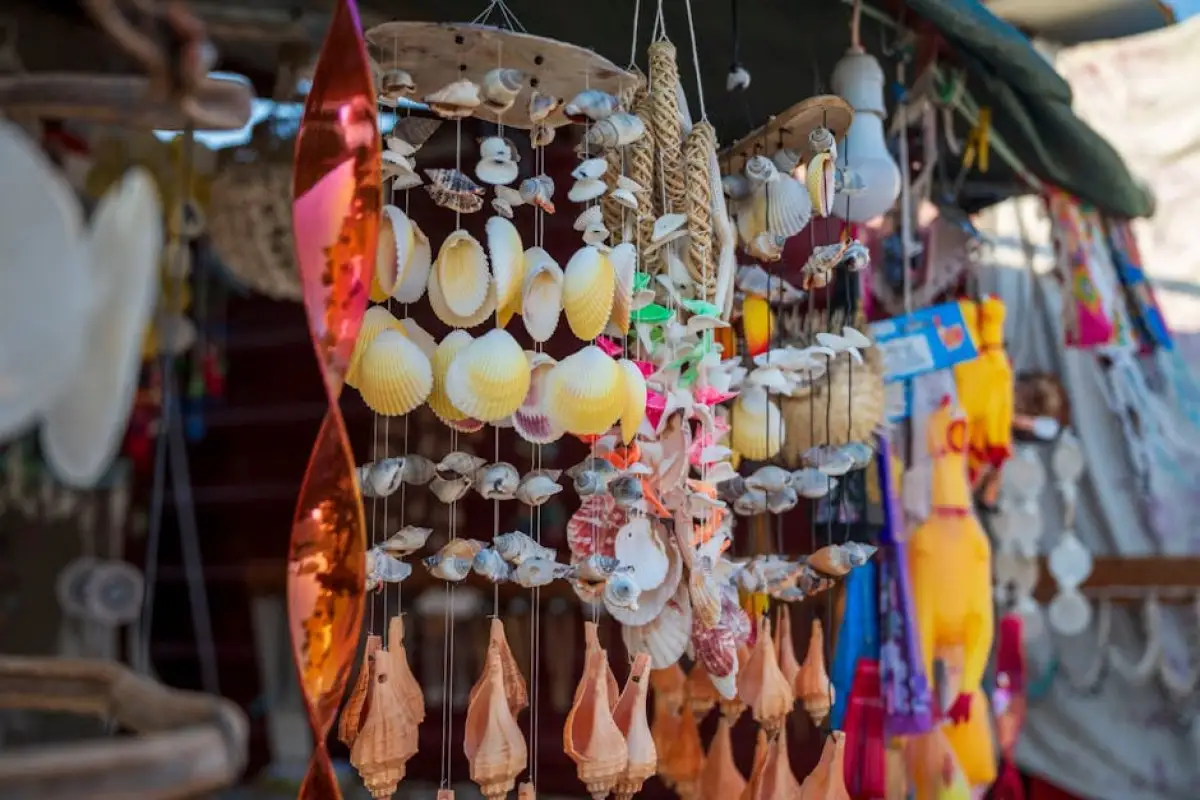 seaside souvenir stall