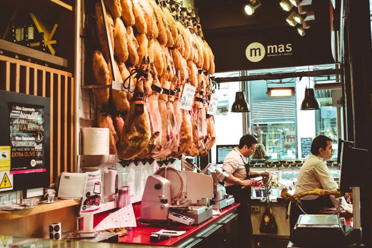 Dino store meat counter