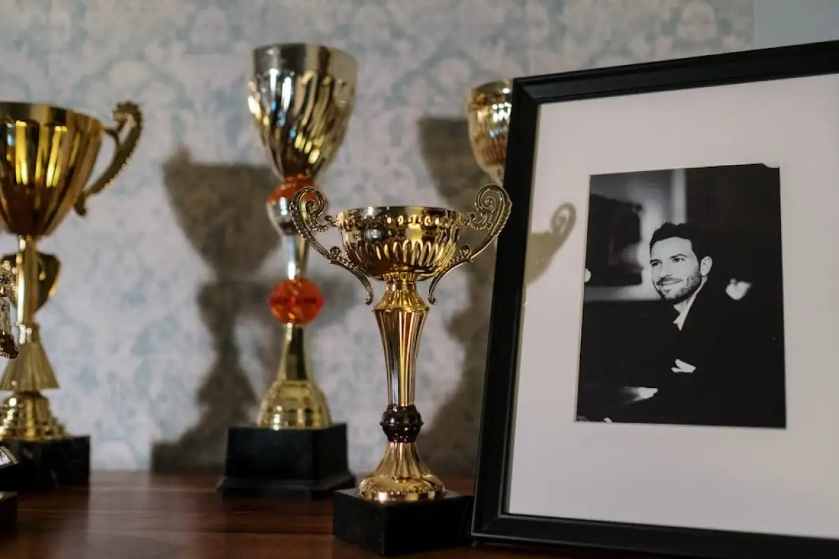 Harriet Tubman award trophy