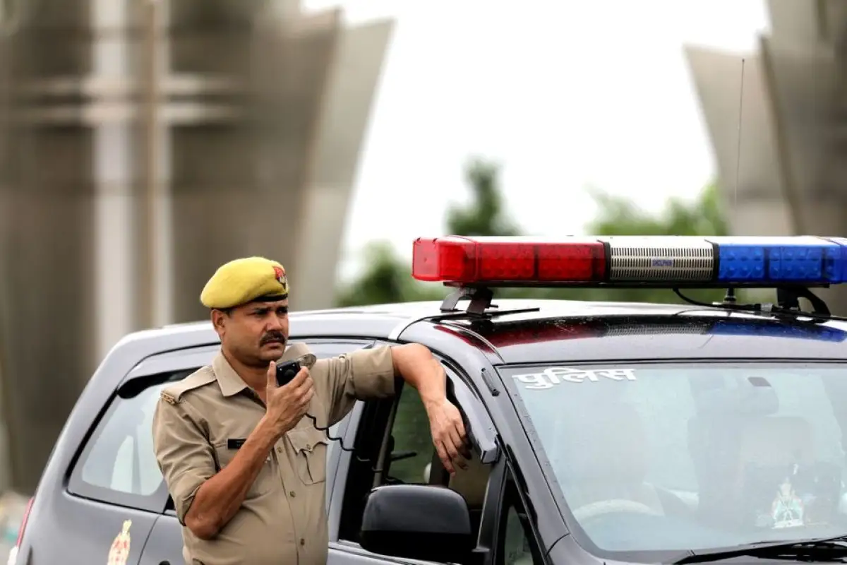 police car control