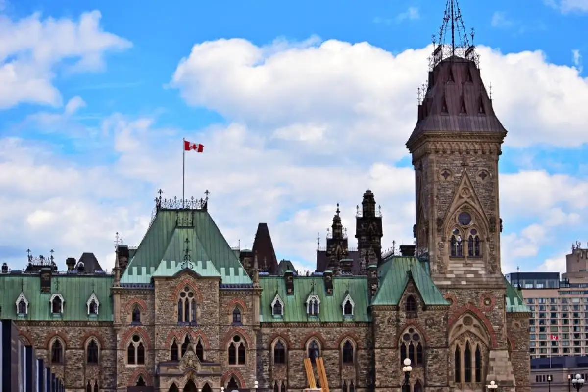 Canadian parliament building