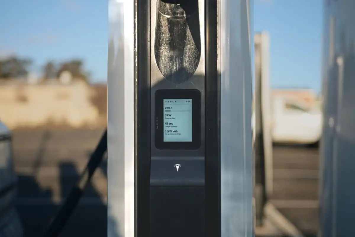 electric truck charging station