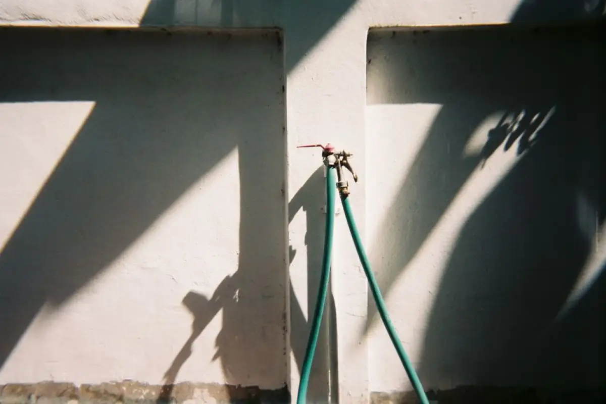 green water tap