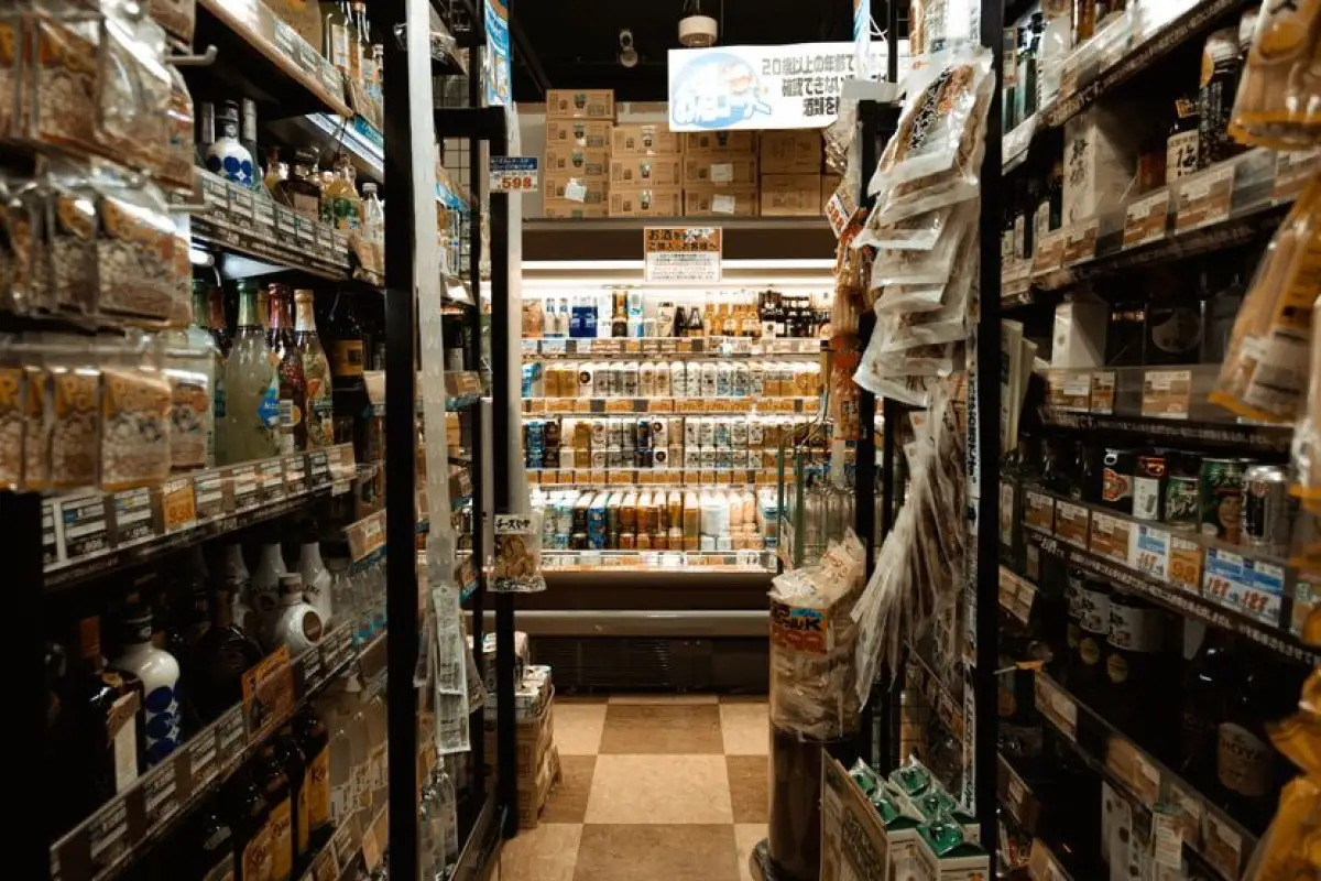 Zabka store interior