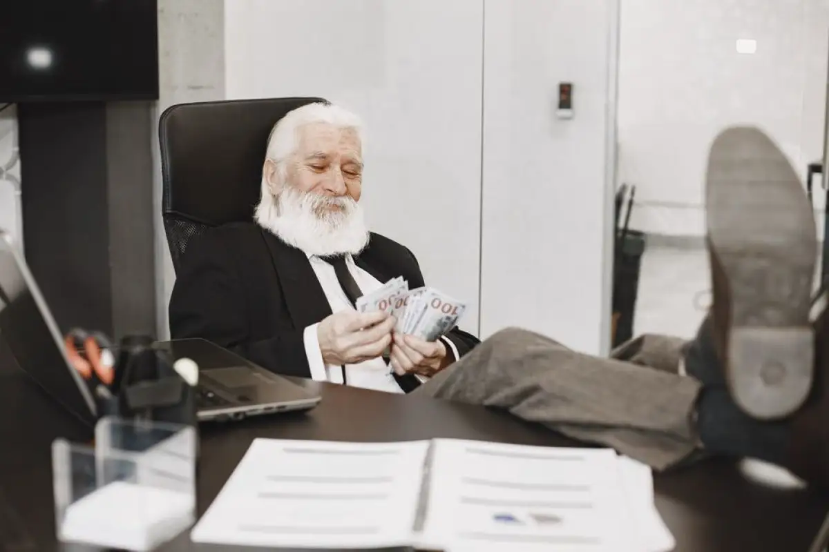 wealthy businessman