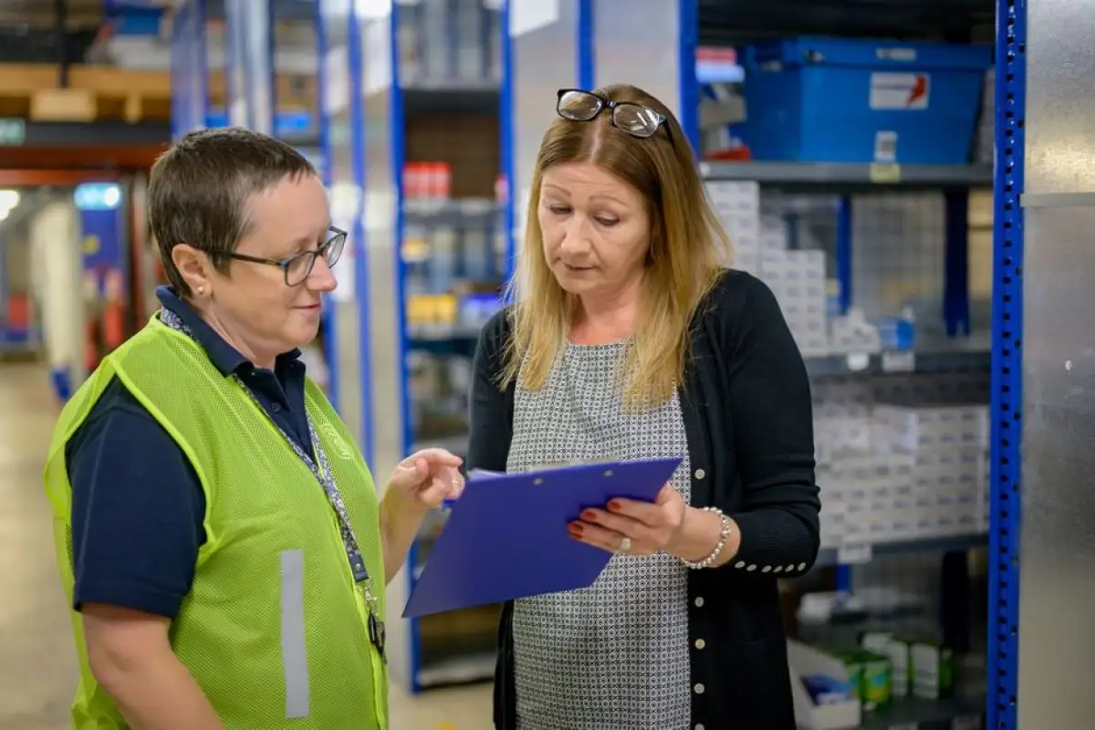 Warehouse safety inspection