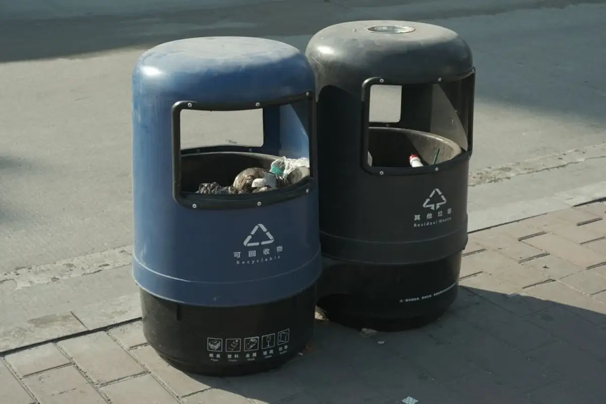 garbage bin city
