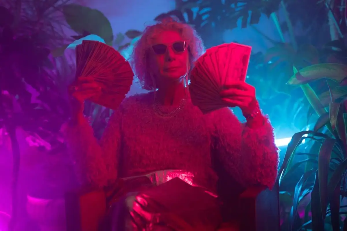 elderly person money