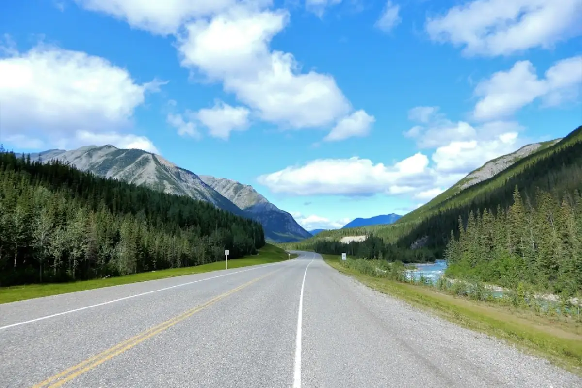 truck driver highway Canada