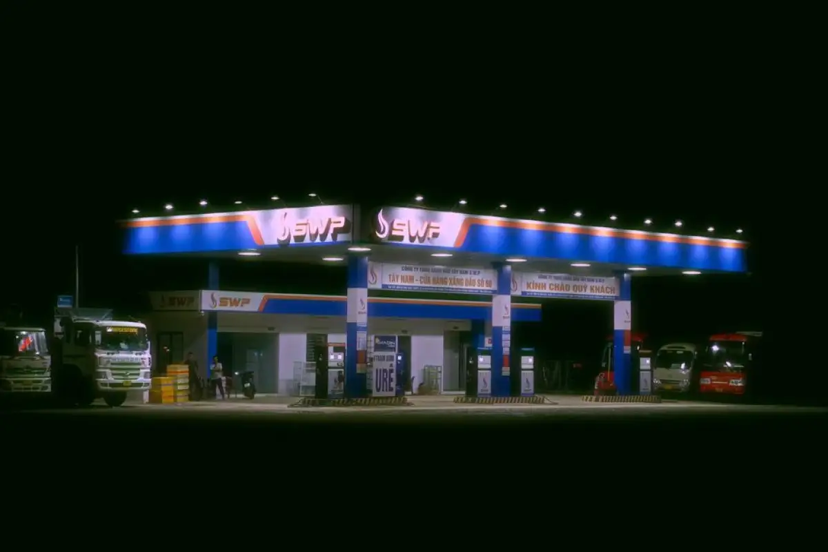 fuel pump truck
