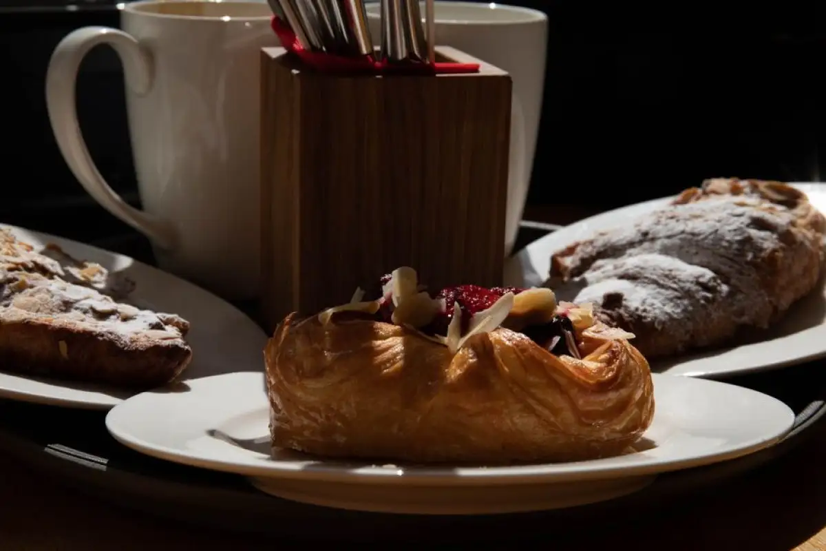 coffee and pastry