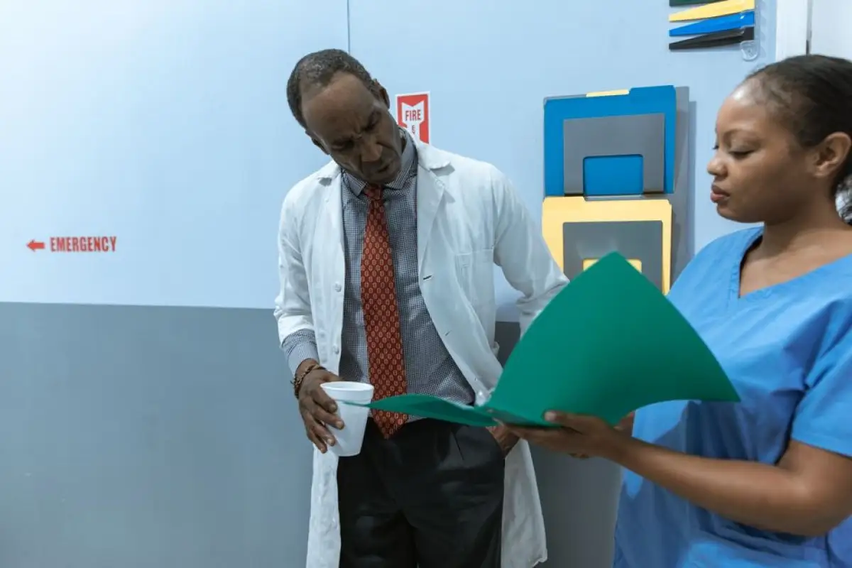 doctors working in hospital