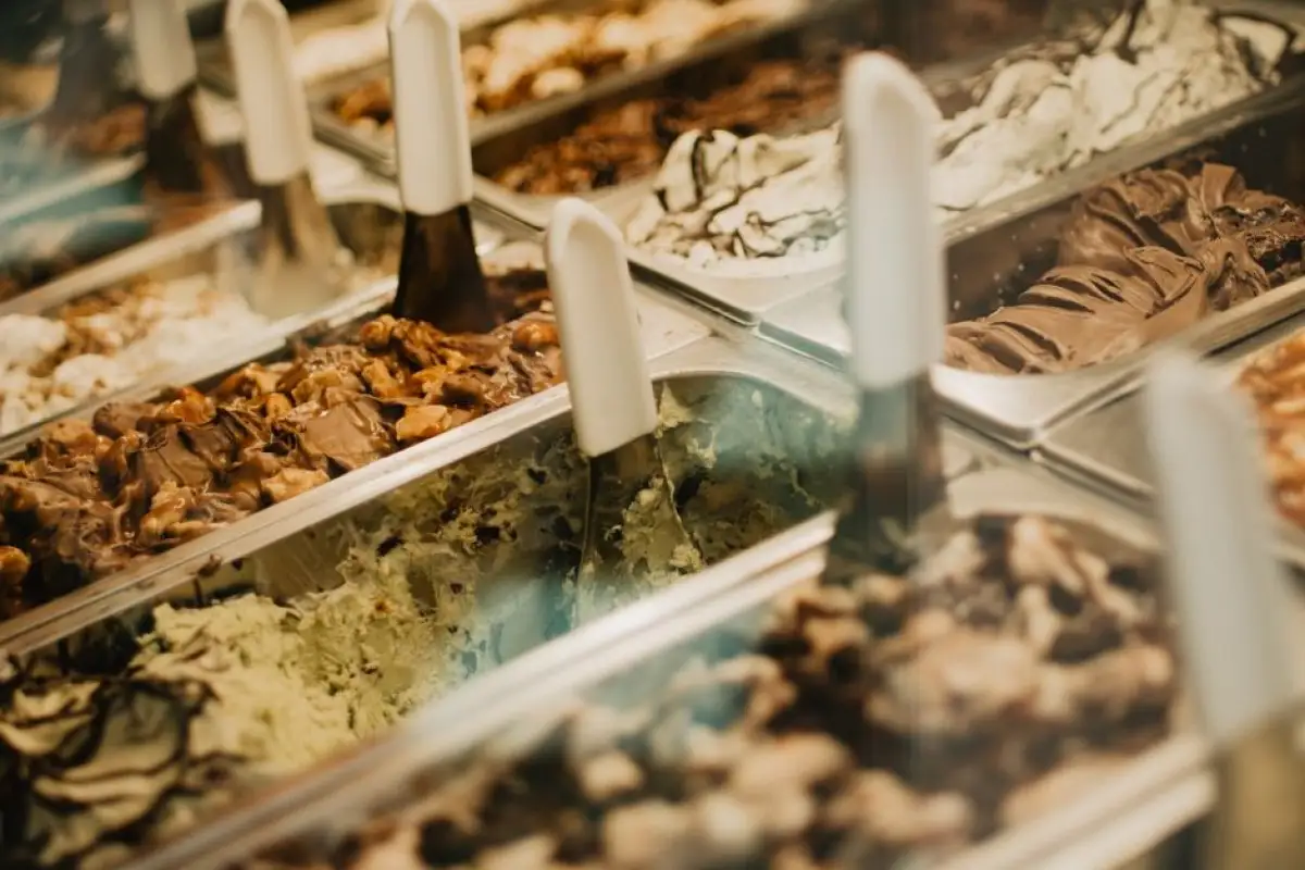 Biedronka freezer ice cream