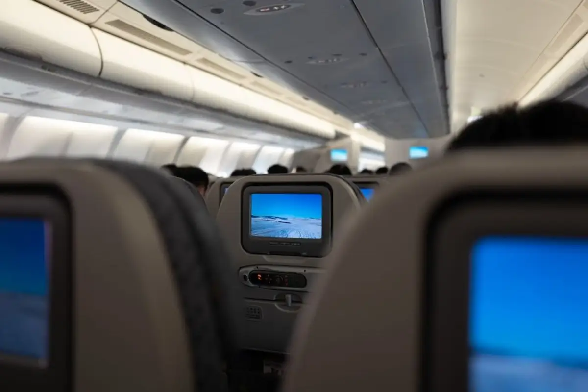 airplane cabin interior