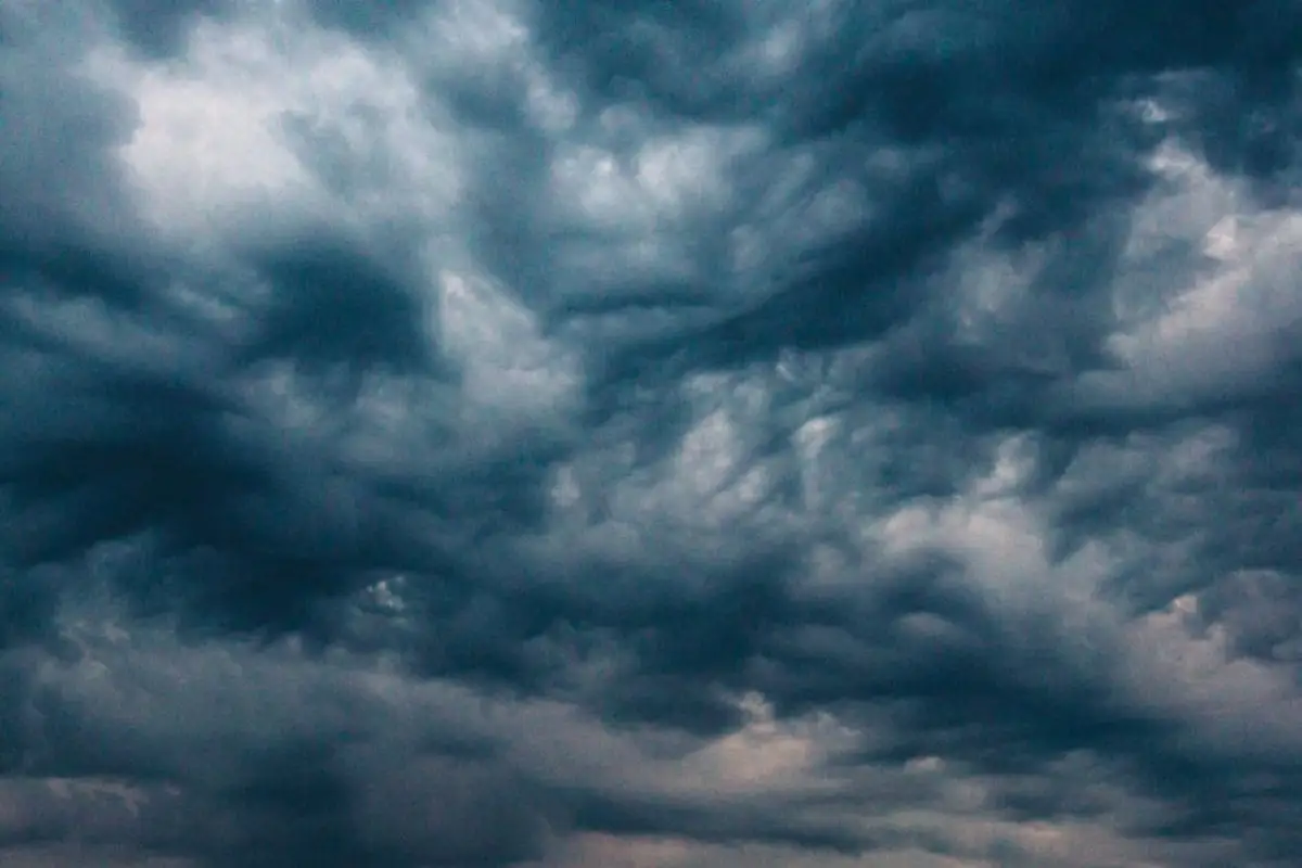 storm clouds Poland