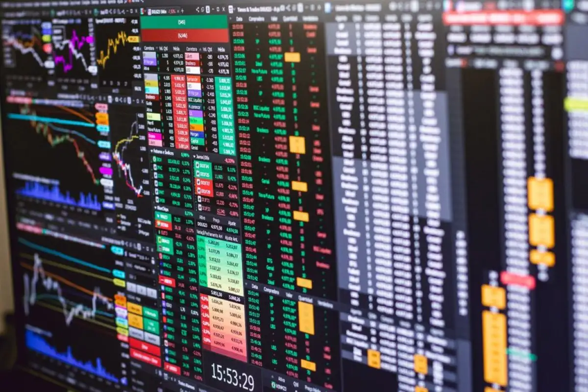 stock market chart