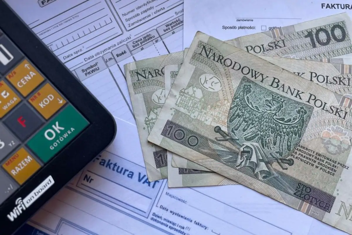 restaurant receipt Kolobrzeg