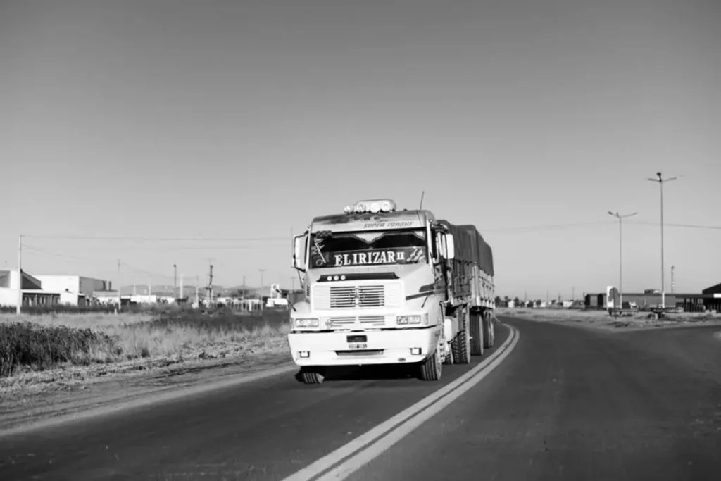 transport truck route