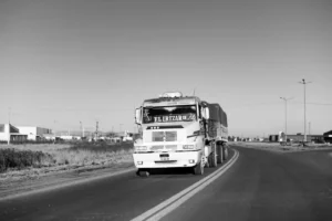 transport truck route